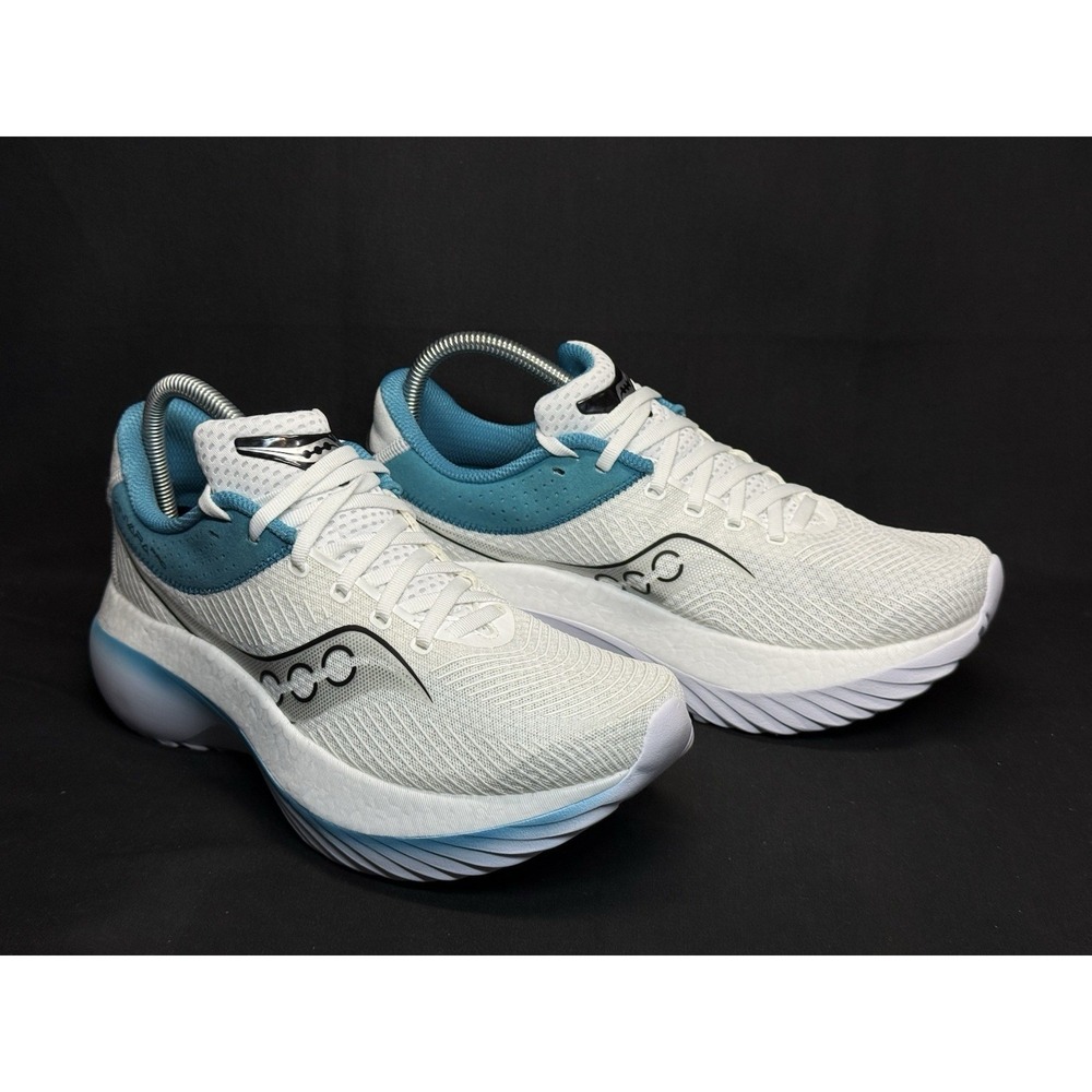 NEW Women's Size 10 -‎ Saucony Kinvara Pro White Ink Running Walking Unisex